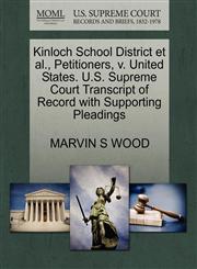 Kinloch School District et al., Petitioners, v. United States. U.S. Supreme Court Transcript of Record with Supporting Pleadings,1270647229,9781270647225