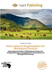 International Organization for Biological Control,6139979889,9786139979882