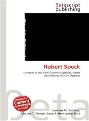 Robert Speck,6135115456,9786135115451
