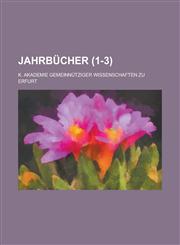 Jahrbucher (1-3 ),1234884739,9781234884734