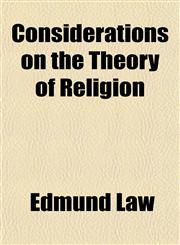 Considerations on the Theory of Religion,1154670562,9781154670561