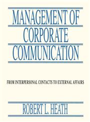 Management Corporate Communicat.PR,080581552X,9780805815528