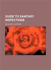 Guide to sanitary inspections,1154978524,9781154978520