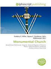 Monumental Church,6135590065,9786135590067