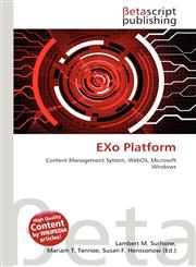 EXo Platform,6134569682,9786134569682