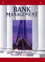 Bank Management Text and Cases 5th Edition,0471169609,9780471169604