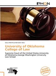 University of Oklahoma College of Law,6137866165,9786137866160