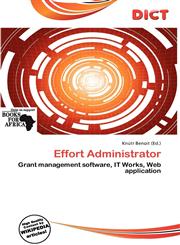 Effort Administrator,6201950311,9786201950313