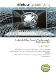 COBOL,613021829X,9786130218294