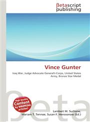 Vince Gunter,6135072811,9786135072815