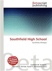 Southfield High School,6135378252,9786135378252