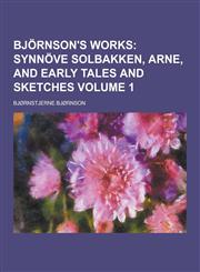 Bjornson's Works Volume 1,1230379355,9781230379357