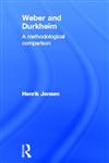 Weber and Durkheim A Methodological Comparison,0415696143,9780415696142