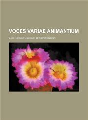 Voces variae animantium,1130308758,9781130308754