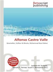 Alfonso Castro Valle,6134763861,9786134763868