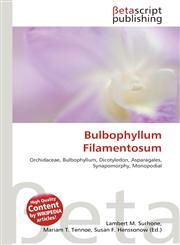 Bulbophyllum Filamentosum,6136219913,9786136219912