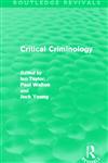 Critical Criminology,0415519438,9780415519434