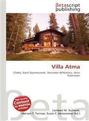 Villa Atma,613475577X,9786134755771