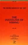 The Institutes of Vishnu 1st Reprint,8175360070,9788175360075