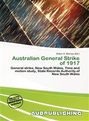 Australian General Strike of 1917,6136610388,9786136610382