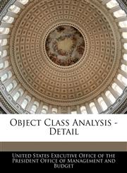 Object Class Analysis - Detail,1240378734,9781240378739