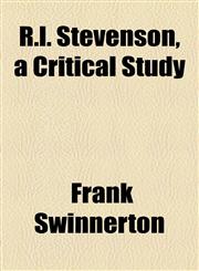 R.l. Stevenson, a Critical Study,1154918513,9781154918519