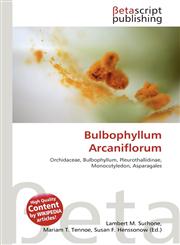Bulbophyllum Arcaniflorum,6136165171,9786136165172
