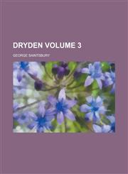 Dryden Volume 3,1154291707,9781154291704