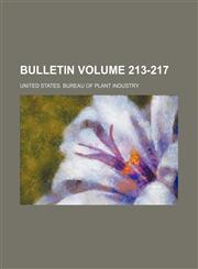 Bulletin Volume 213-217,1235557804,9781235557804