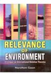 Relevance of Environment A Critique on International Relation Theories,817835411X,9788178354118