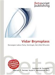 Vidar Brynsplass,613358694X,9786133586949