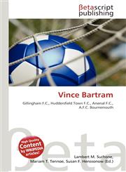 Vince Bartram,6135105272,9786135105278
