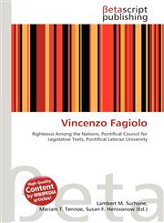 Vincenzo Fagiolo,6135137476,9786135137477