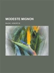 Modeste Mignon,1153745933,9781153745932