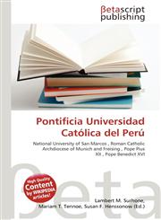 Pontificia Universidad Católica del Perú,6136490722,9786136490724