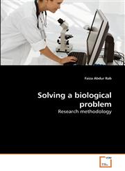 Solving a biological problem,3639247493,9783639247497