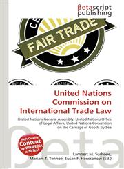 United Nations Commission on International Trade Law,6133577916,9786133577916