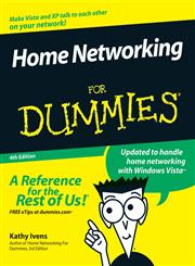 Home Networking for Dummies,0470118067,9780470118061
