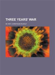 Three Years' War,1443251593,9781443251594
