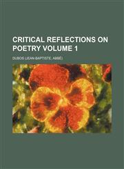 Critical Reflections on Poetry Volume 1,1231076615,9781231076613