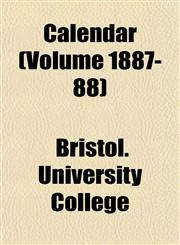 Calendar (Volume 1887-88),1151944173,9781151944177