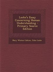 Locke's Essay Concerning Human Understanding - Primary Source Edition,1293740195,9781293740194