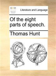 Of the eight parts of speech.,1170350305,9781170350300
