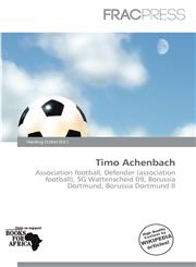 Timo Achenbach,6200497001,9786200497000