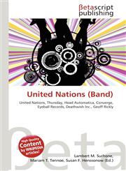 United Nations (Band),6135063774,9786135063776
