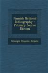 Finnish National Bibliography,1287559867,9781287559863
