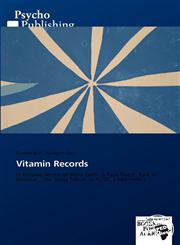 Vitamin Records,6139168457,9786139168453