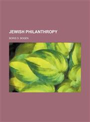 Jewish Philanthropy,1459090403,9781459090408