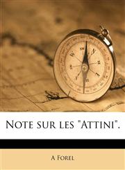 Note sur les "Attini".,1149891491,9781149891490