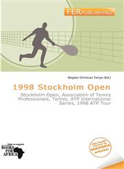 1998 Stockholm Open,6138478320,9786138478324